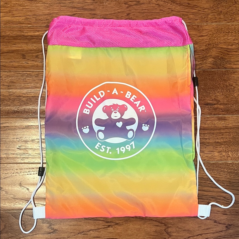 Build-A-Bear Colorful Drawstring Bag - Picture 2 of 5